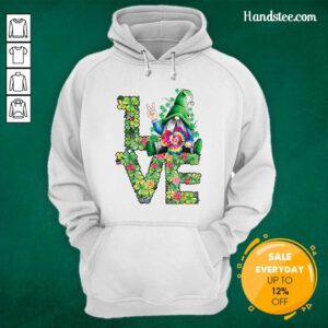 Love Hippie Gnome 8 St Patricks Hoodie - Design by Handstee.com