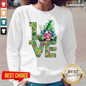 Love Hippie Gnome 8 St Patricks Long-Sleeved - Design by Handstee.com