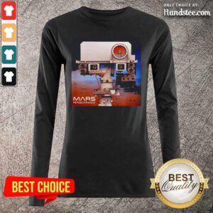 Lovely Mars 2020 Rover Mission Long-Sleeved - Design by Handstee.com