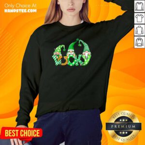 Nice St Patricks 89 Lucky Lucky Gnome Sweater - Design by Handstee.com