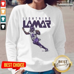 Overjoyed Lamar Jackson Lightning Lamar Long-Sleeved