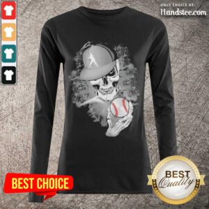 Overjoyed Punisher Skull Baseball Long-Sleeved
