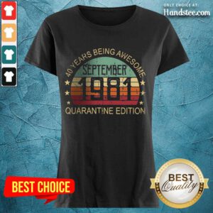 Positive 40 Years Edition September Ladies Tee - Design By Handstee.com