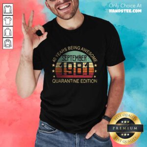 Positive 40 Years Edition September Shirt - Design By Handstee.com