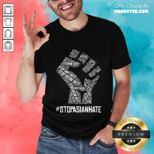 Positive Stop Asian Hate Hand Brothers Shirt