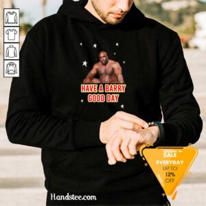 Premium 17 Barry Wood Good Day Hoodie - Design by Handstee.com