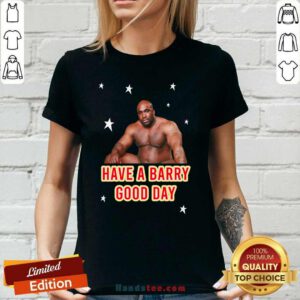 Premium 17 Barry Wood Good Day Ladies Tee - Design by Handstee.com