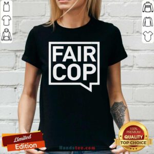 Premium 7 Fair Cop Ladies Tee - Design by Handstee.com