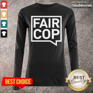Premium 7 Fair Cop Long Sleeved - Design by Handstee.com