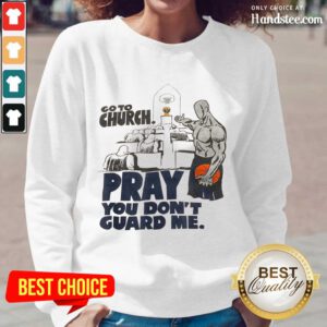 Relaxed Church Pray Guard Me Basketball Long-Sleeved