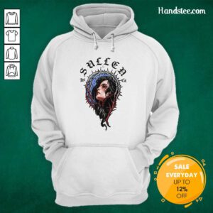 Sad 16 Girl Sullen Art Co Hoodie - Design by Handstee.com
