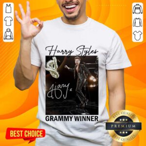 Super Amused Harry Styles Grammy Winner Shirt - Design By Handstee.com