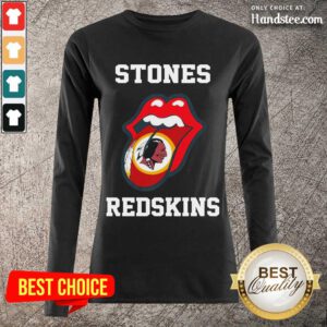 Super Amused The Stones Redskins 2021 Long-Sleeved - Design By Handstee.com