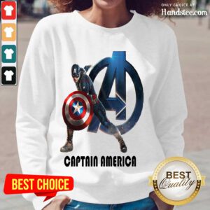 Super Great 2 Captain America Long-Sleeved - Design By Handstee.com