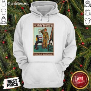 Surprised A Boy Joining Wants Scouting Hoodie