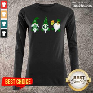 Hot 3 Gnomes Happy Patricks Beer Long-Sleeved - Design by Handstee.com