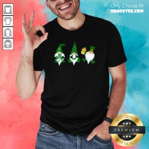 Hot 3 Gnomes Happy Patricks Beer Shirt - Design by Handstee.com