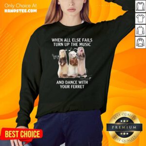 Top 3 Turn Up The Music Dance Sweater - Design by Handstee.com