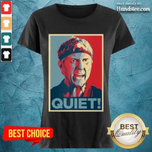 Wonderful Johnny Lawrence Quiet Ladies Tee - Design By Handstee.com