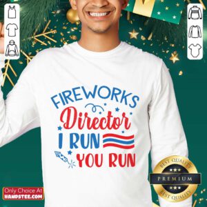 Amused Fireworks Director I Run You Run Sweater