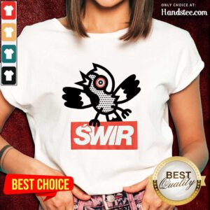 Amused Świr Zielona Koszulka Męska Ladies Tee