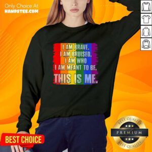 Amused This Is Me Inspirational LGBT Sweater