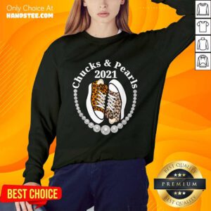 Confident Chucks And Pearls 2021 Leopard Sweater