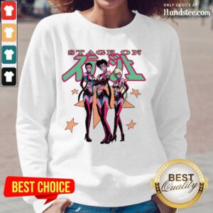 Confident Sailor Stars From Sailor Moon Stage On Long-Sleeved