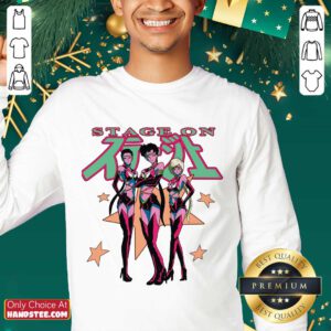 Confident Sailor Stars From Sailor Moon Stage On Sweater