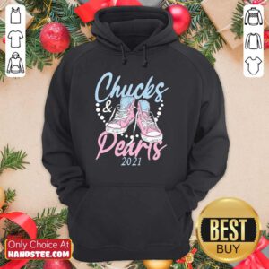 Delighted Chucks Blue And Pearls Pink 2021 Hoodie