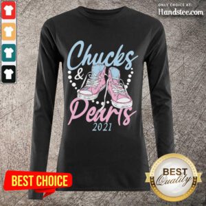 Delighted Chucks Blue And Pearls Pink 2021 Long-Sleeved