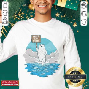 Delighted Reduce Reuse Recycle Earth Day Sweater