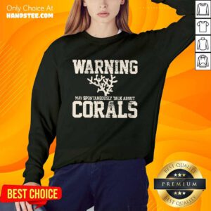 Delighted Warning Coral Aquarist Sweater