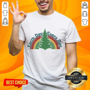 Ecstatic Earth Day Every Day Rainbow Shirt