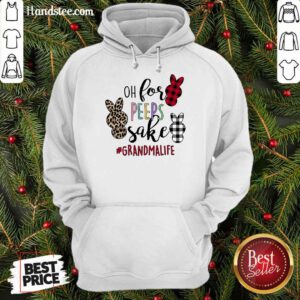 Ecstatic Rabbit Oh For The Sake Grandma Life Hoodie
