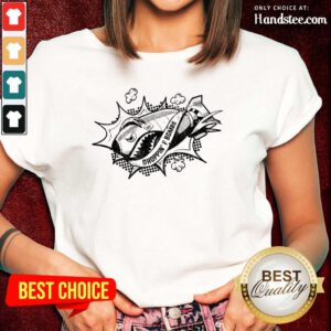 Enthusiastic Droppin' F Bombs Ladies Tee
