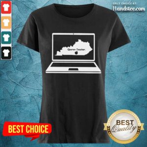 Enthusiastic Quaran Teacher Kentucky Ladies Tee