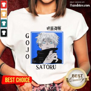 Enthusiastic Satoru Gojo Ladies Tee