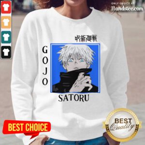 Enthusiastic Satoru Gojo Long-Sleeved