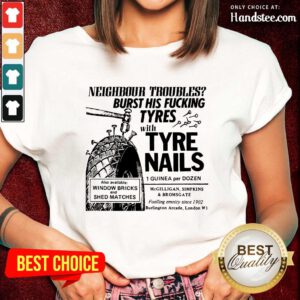 Enthusiastic Tyre Nails Ladies Tee