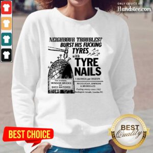 Enthusiastic Tyre Nails Long-Sleeved