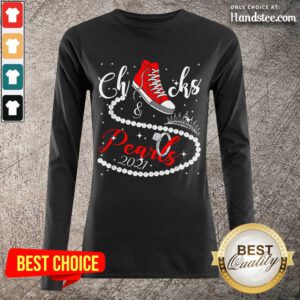 Excited Chucks And Pearls 2021 Long-Sleeved