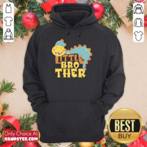 Excited Dinosaur Little Brother Hoodie