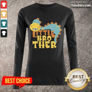 Excited Dinosaur Little Brother Long-Sleeved