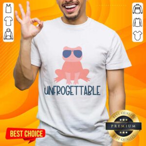 Great Unforgettable Frog Sunglasses Cute Shirt