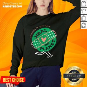 Happy Everybody Do Your Share Heal The Planet Earth Day Sweater