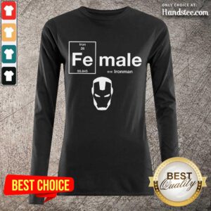 Happy Fe Female The Original Iron Man 26 55845 Long-Sleeved