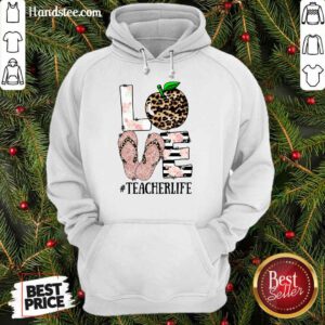 Love Apple Teacher Life Hoodie