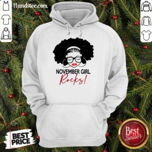 Pretty November Girl Rocks Hoodie