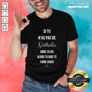 Si Tu N'as Pas De Romain Dans Ta Vie Alors Tu Dois Te Faire Chier Shirt